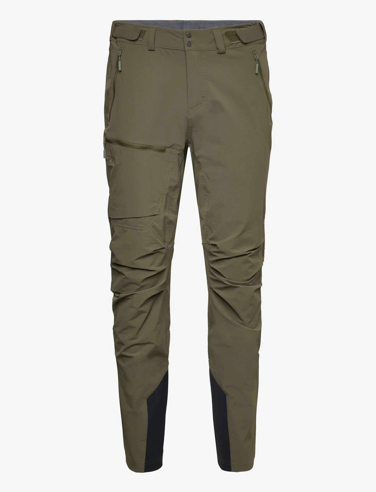 Bergans - Breheimen Softshell Pants - sportinės kelnės - dark green mud - 0