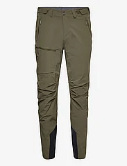 Bergans - Breheimen Softshell Pants - spodnie sportowe - dark green mud - 0