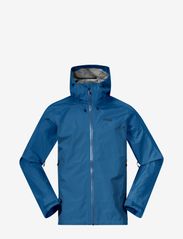Bergans - Skar Light 3L Shell Jacket Men - lietusmēteļi - north sea blue - 0