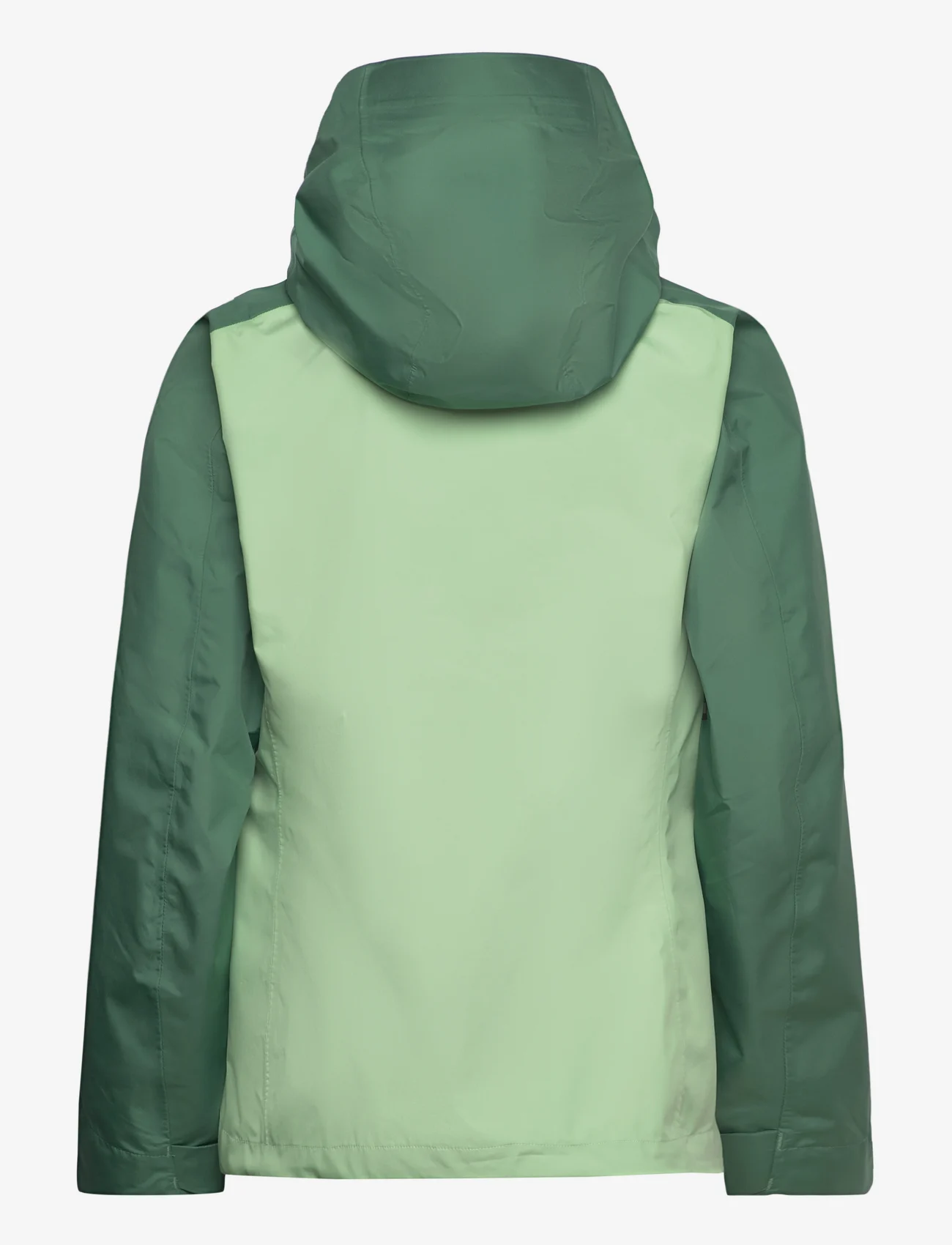 Bergans - Skar Light 3L Shell Jacket Women - outdoor & rain jackets - light jade green/dark jade green - 1