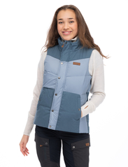 Bergans - Nordmarka Outdoor Down Vest Women - puffer vests - husky blue/orion blue - 1