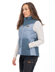 Bergans - Nordmarka Outdoor Down Vest Women - puffer vests - husky blue/orion blue - 4