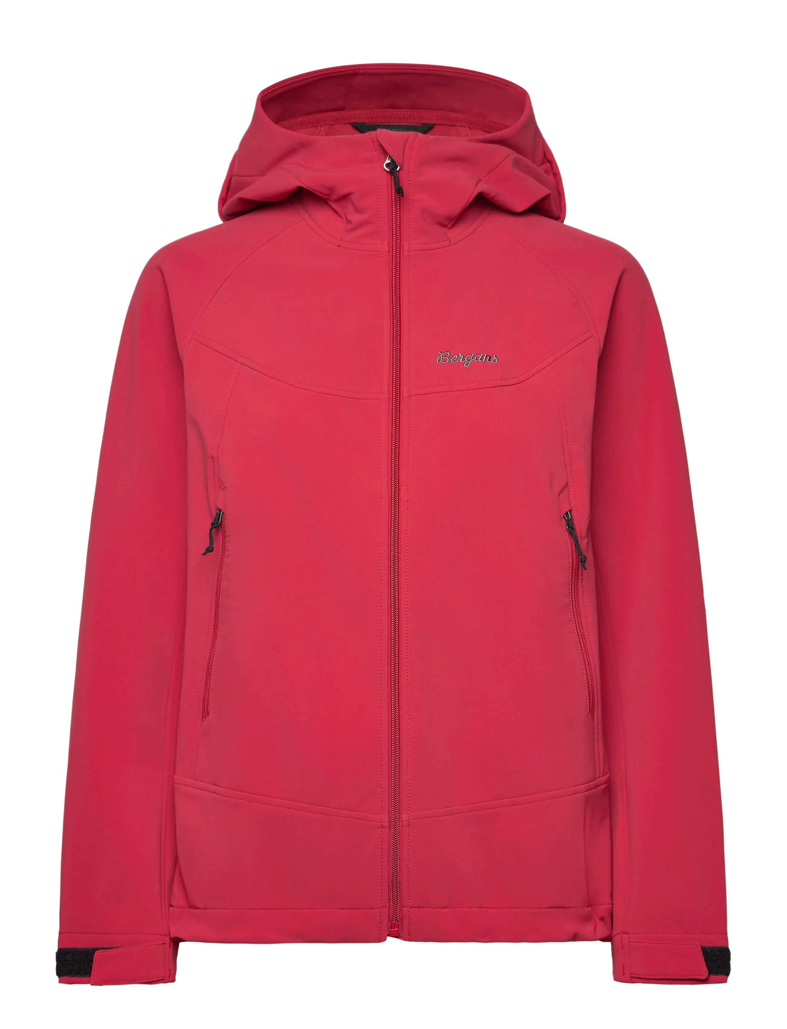 Bergans Vaagaa Softshell Jacket Hood Women, M, Sport Jackets, Rot - Outdoor Frauen