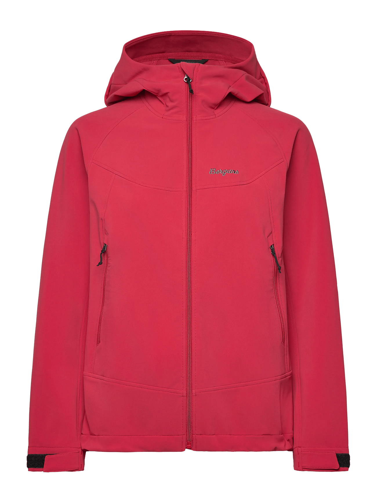 Vaagaa Softshell Jacket Hood Women - CRIMSON