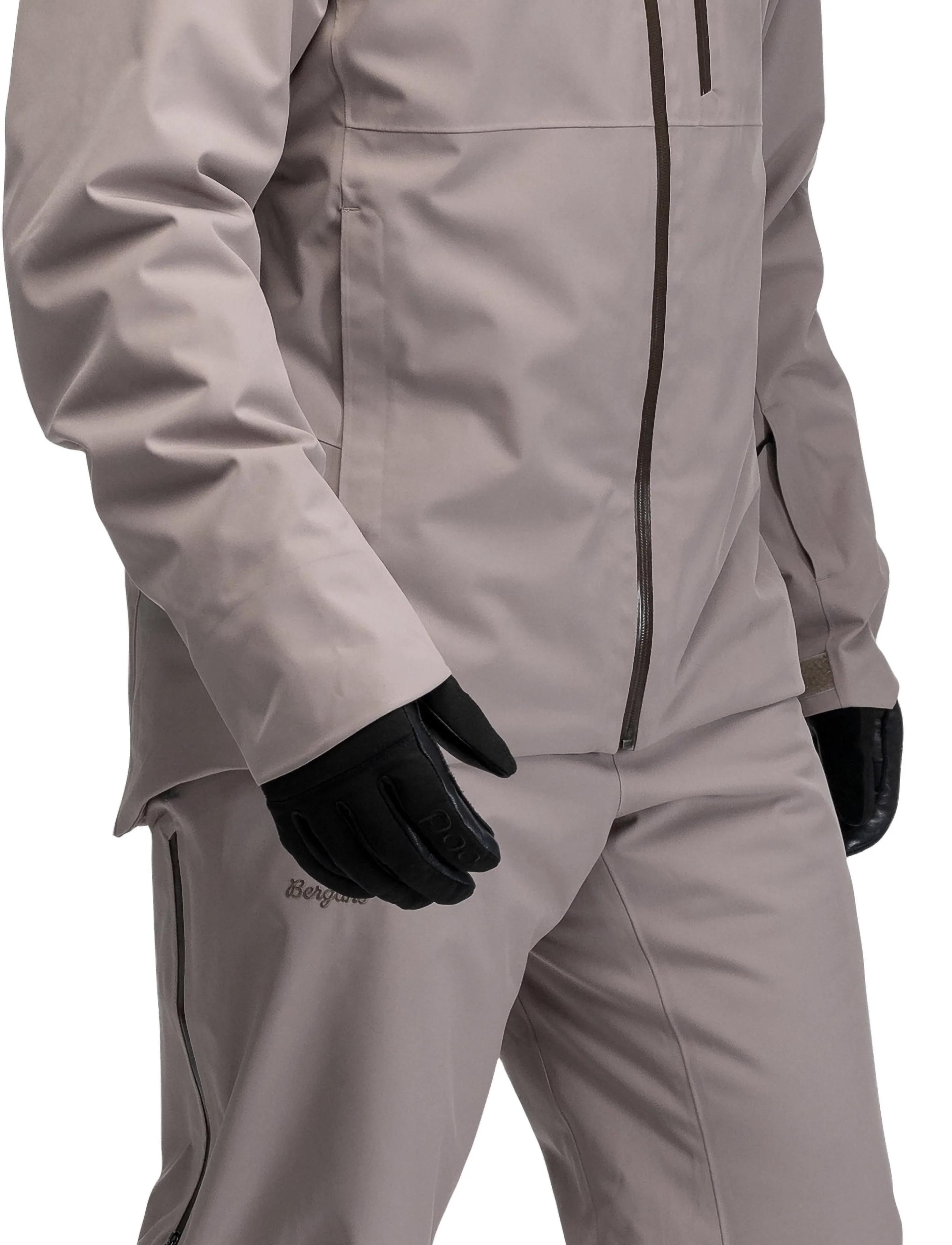Bergans Oppdal Insulated Shell Jacket Men, Herren, Isolierte Shell Jacke, Braun, Gr.M