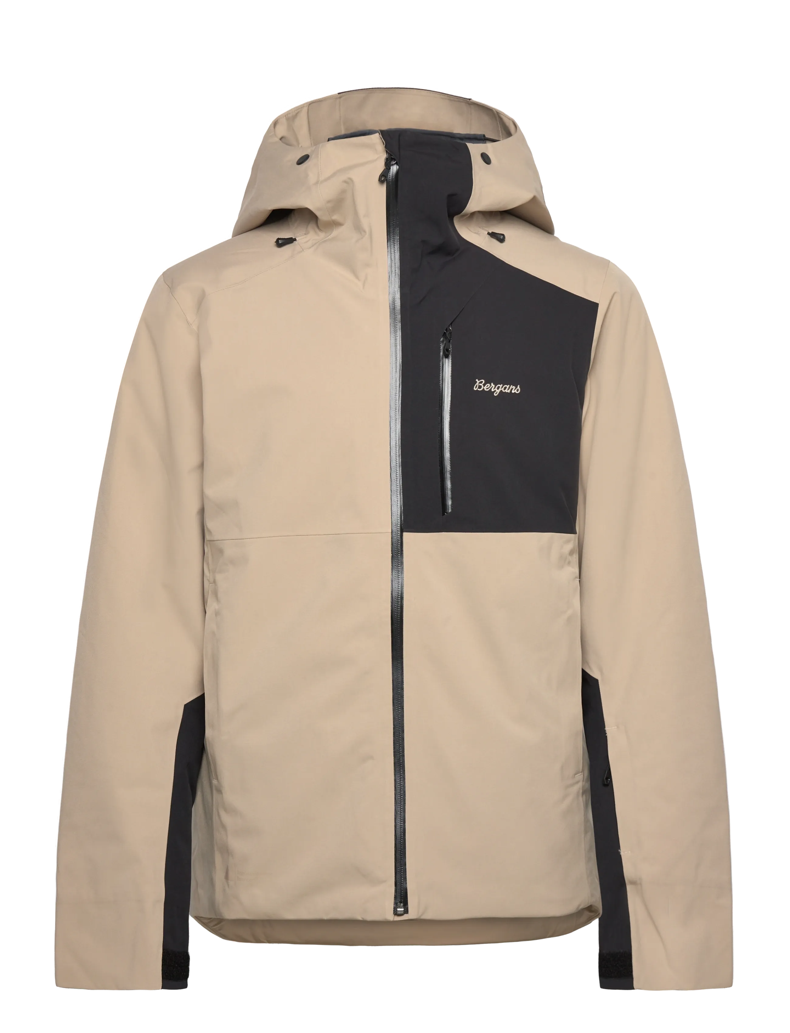 Bergans Oppdal Insulated Shell Jacket Men - Jackor - SANDSTONE/BLACK / beige