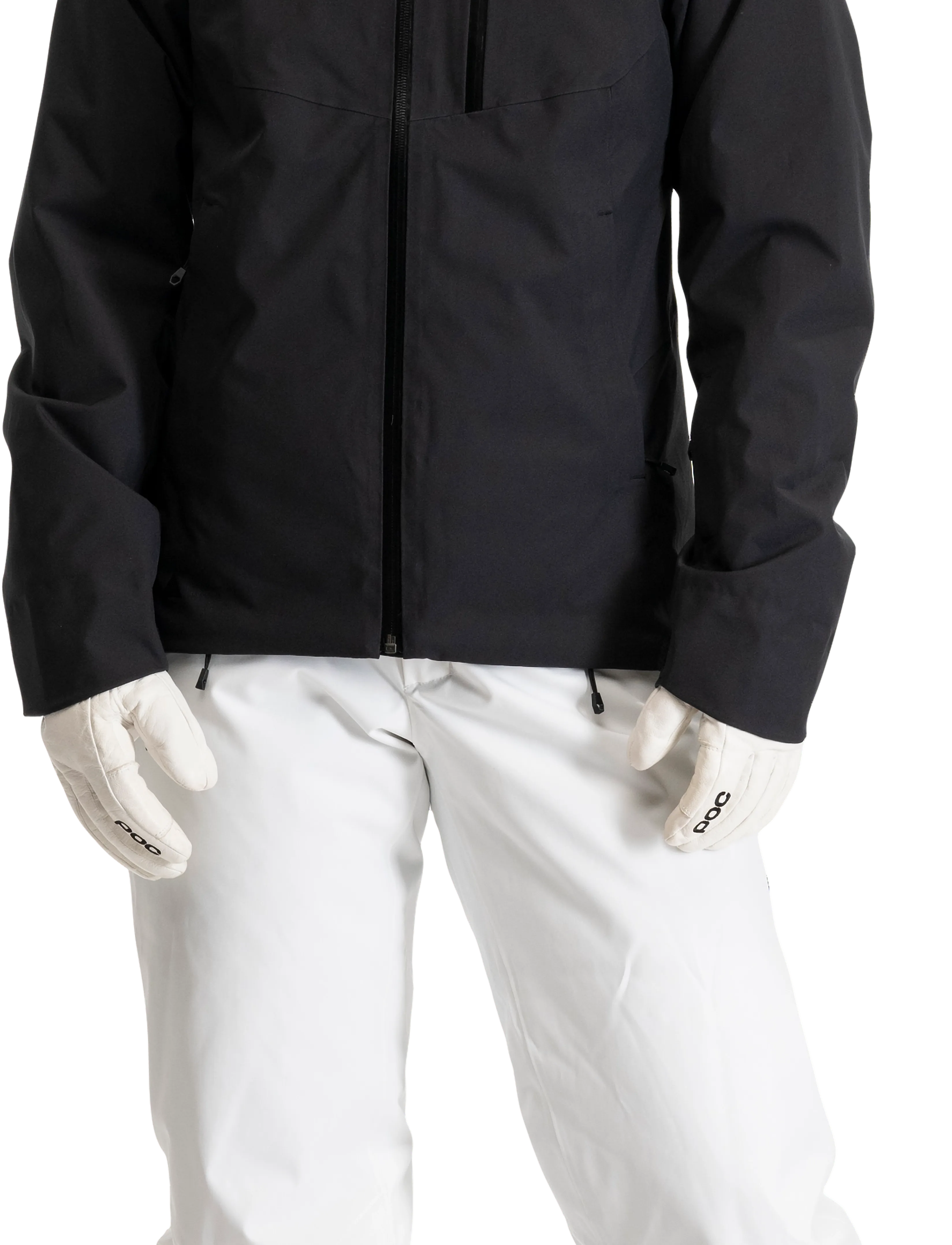 Bergans Oppdal Insulated Shell Jacket Women, Damen, Isolierte Shell Jacke mit Kapuze, Schwarz, Gr.S
