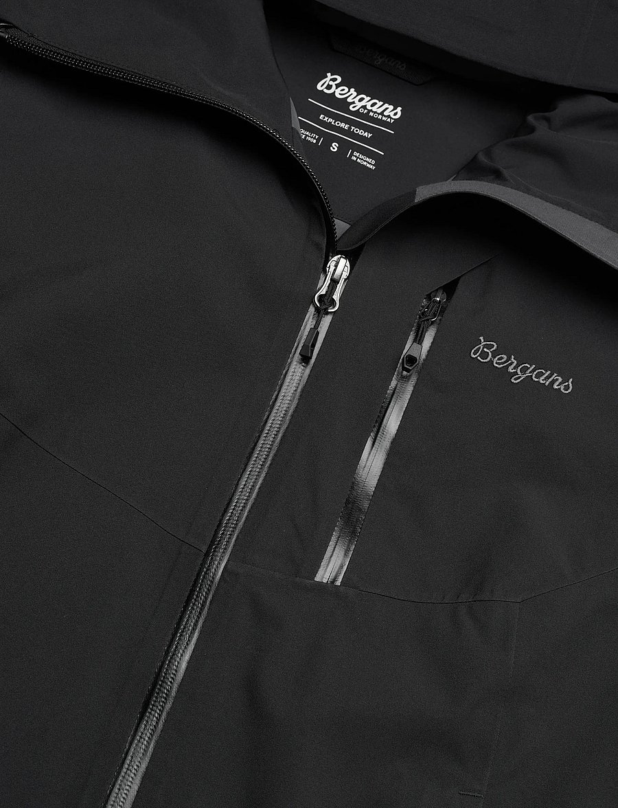 Bergans - Oppdal Insulated Shell Jacket Women - outdoor - black - 2