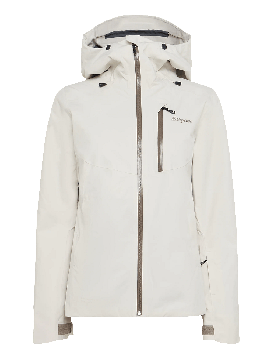 Bergans - Oppdal Insulated Shell Jacket Women - välijoped - bone white - 0