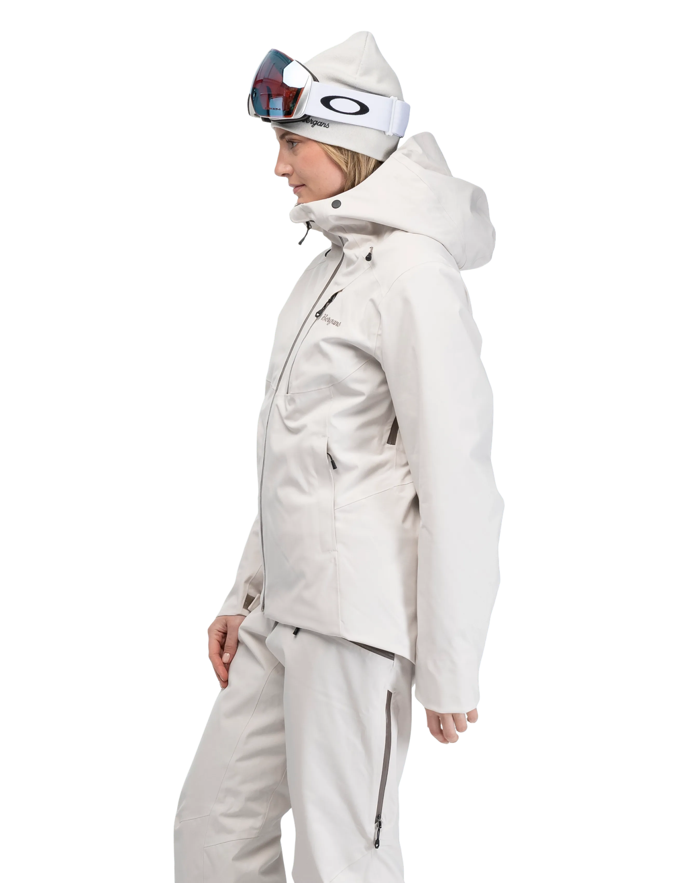 Bergans - Oppdal Insulated Shell Jacket Women - outdoor - bone white - 1