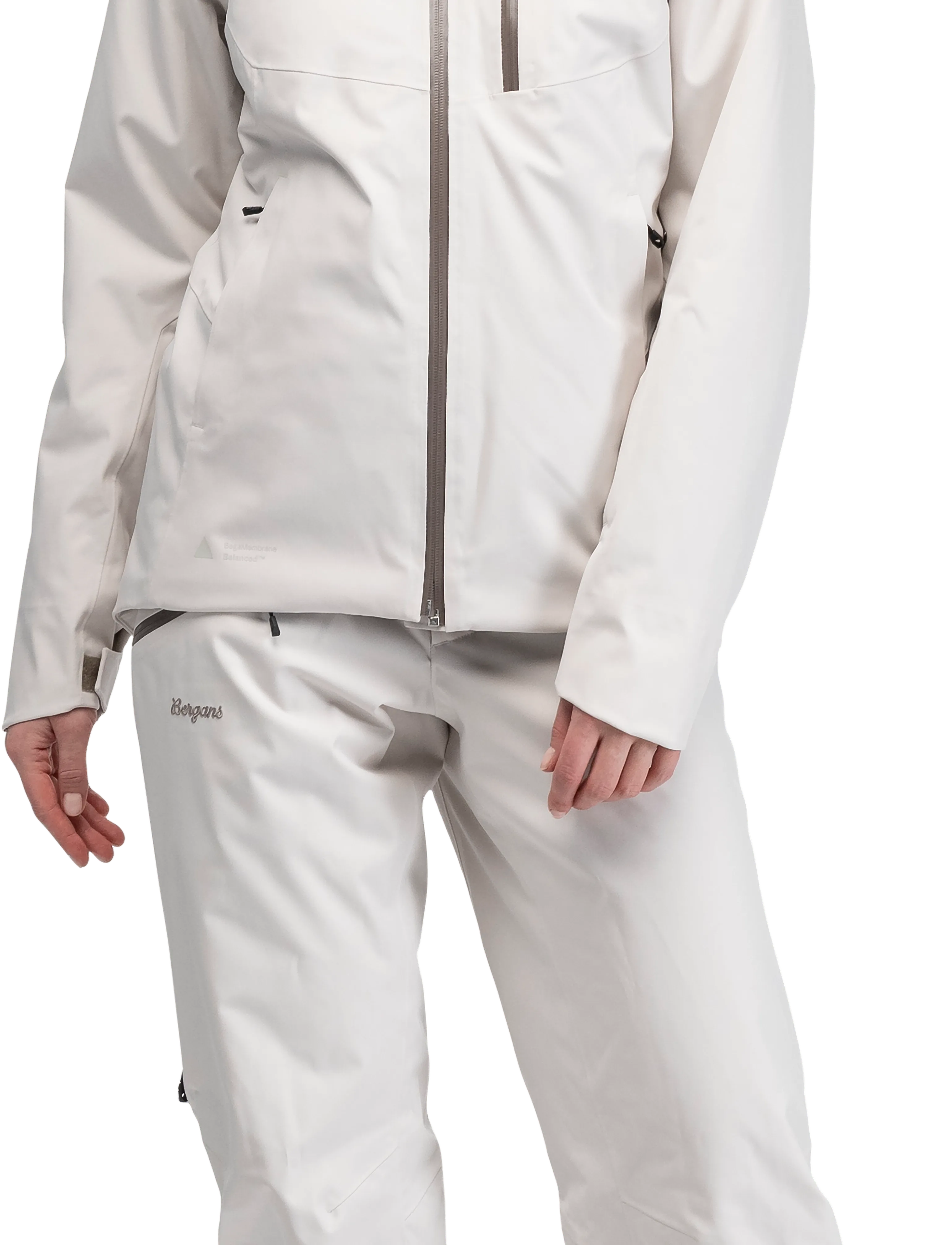 Bergans - Oppdal Insulated Shell Jacket Women - outdoor - bone white - 4