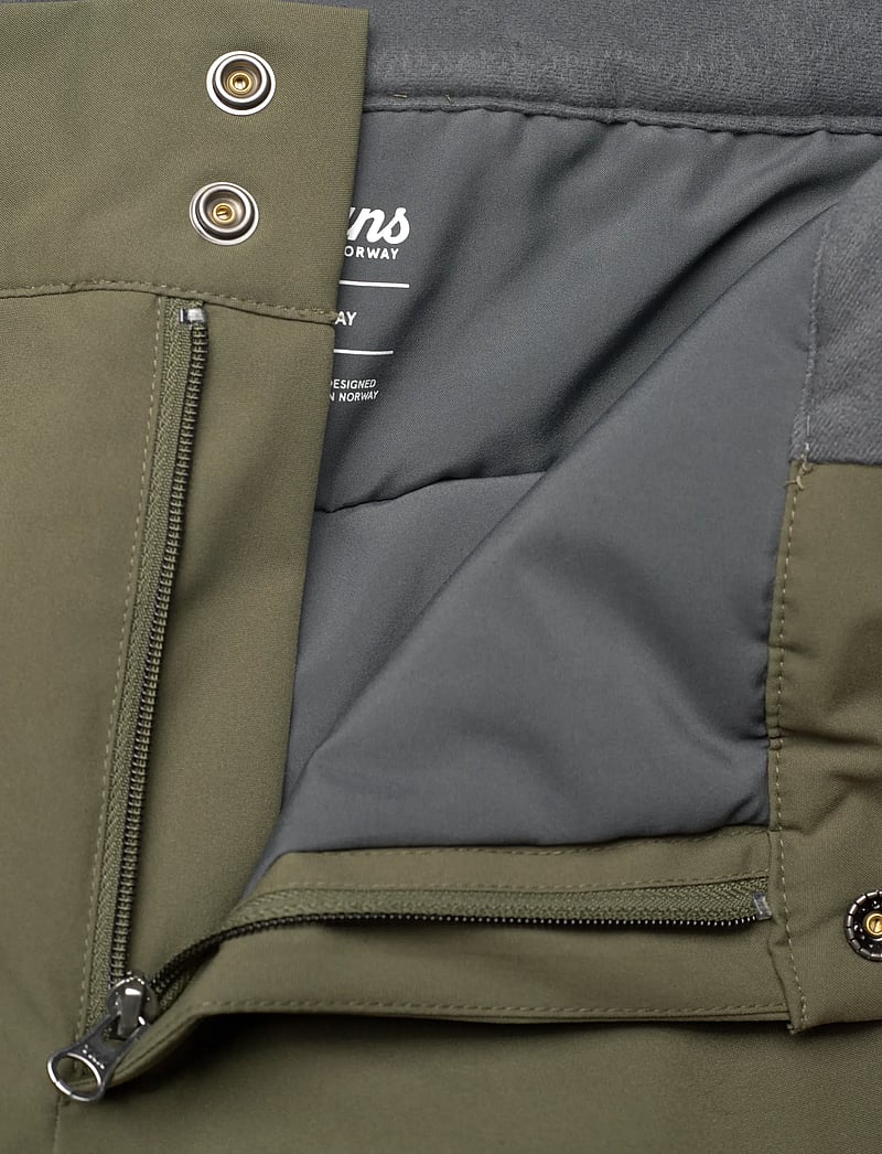 Bergans - Oppdal Insulated Shell Pants Men - skidbyxor - pine forest - 2