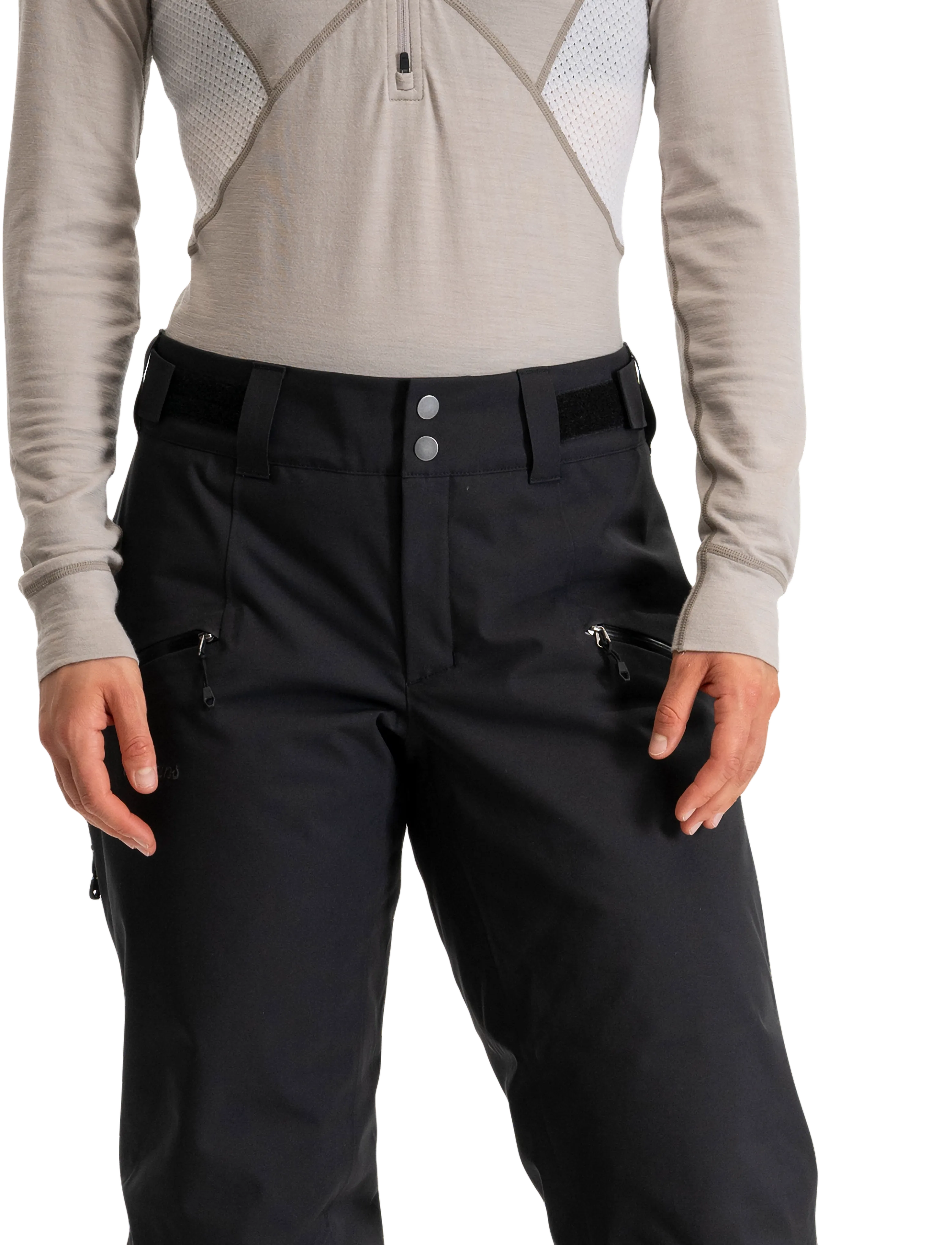 Bergans - Oppdal Insulated Shell Pants Women - ski wear - black - 4