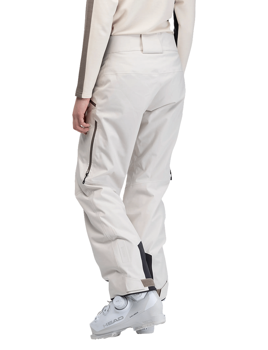 Bergans - Oppdal Insulated Shell Pants Women - suusariietus - bone white - 2
