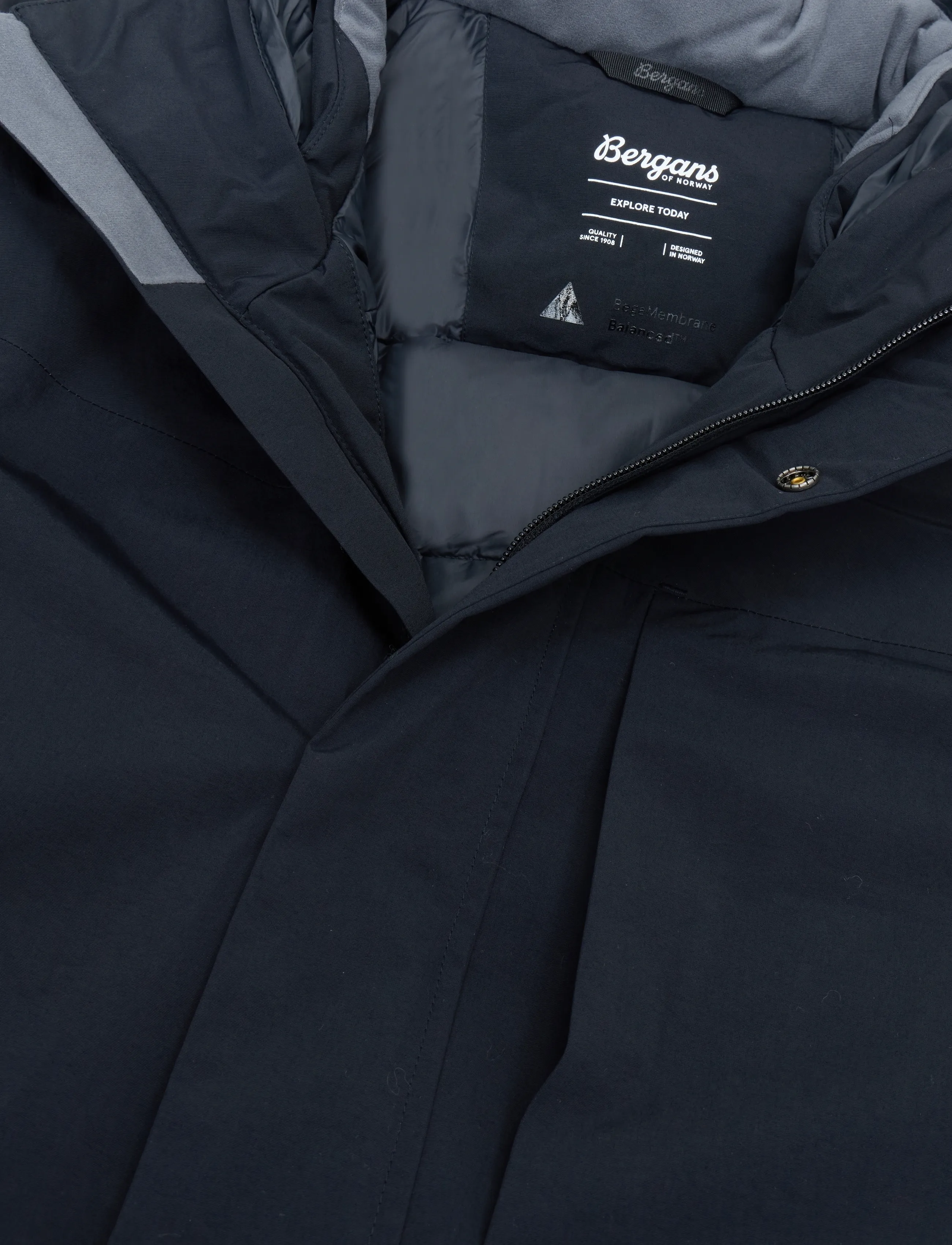 Bergans - Oslo Downshell 2L Parka Men - höstfynd - black - 5