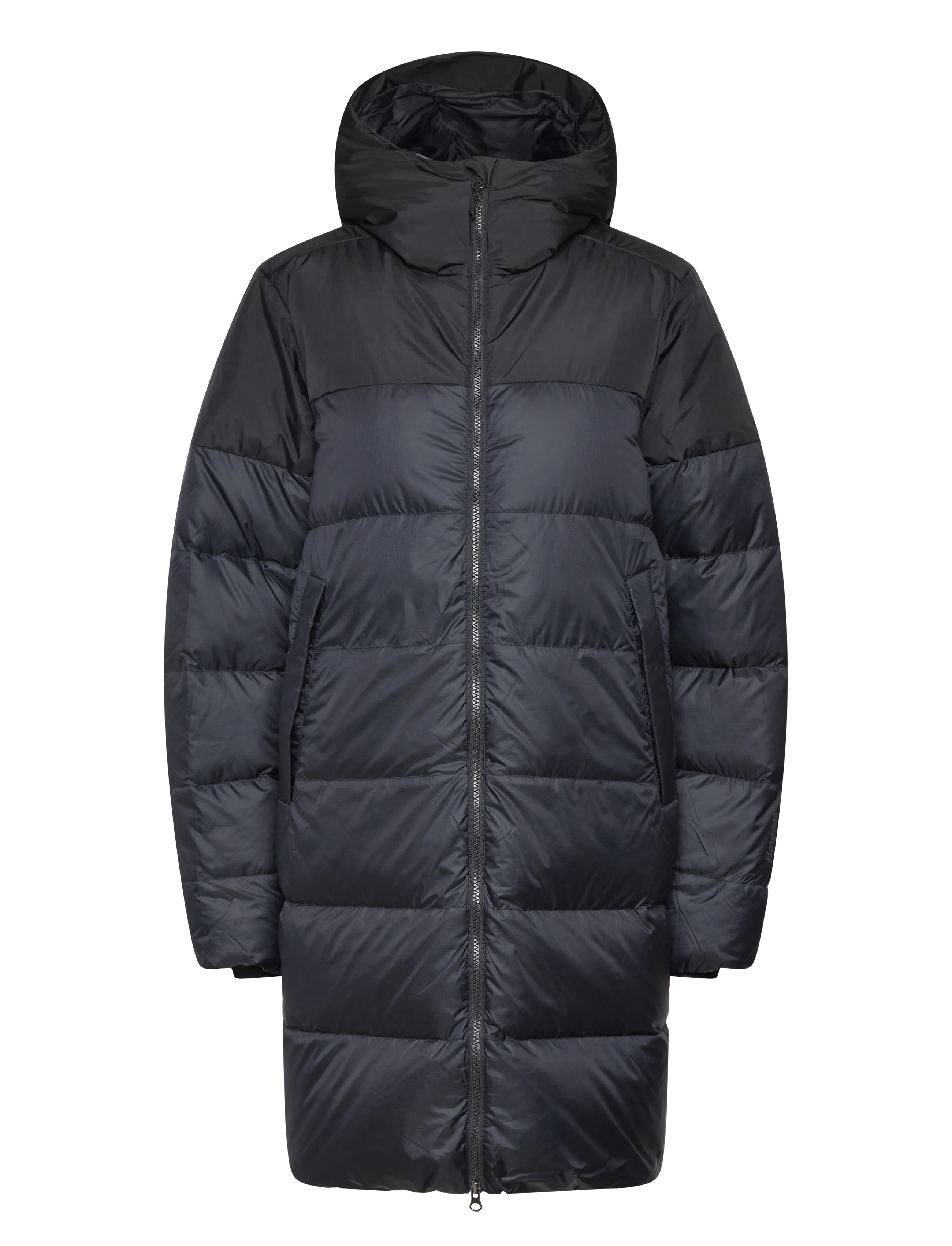 Bergans Oslo Down Parka Unisex, XL, Sport Jackets, Schwarz - Padded Frauen