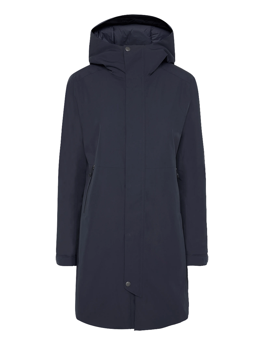Bergans - Urban Insulated Shell Coat Women - sulejoped ja voodriga joped - dark navy - 1