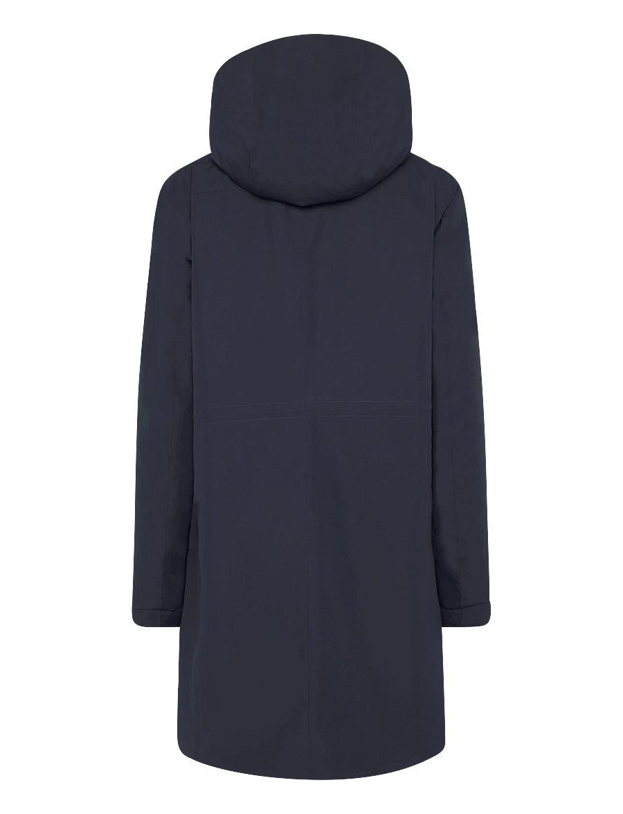 Bergans - Urban Insulated Shell Coat Women - sulejoped ja voodriga joped - dark navy - 2
