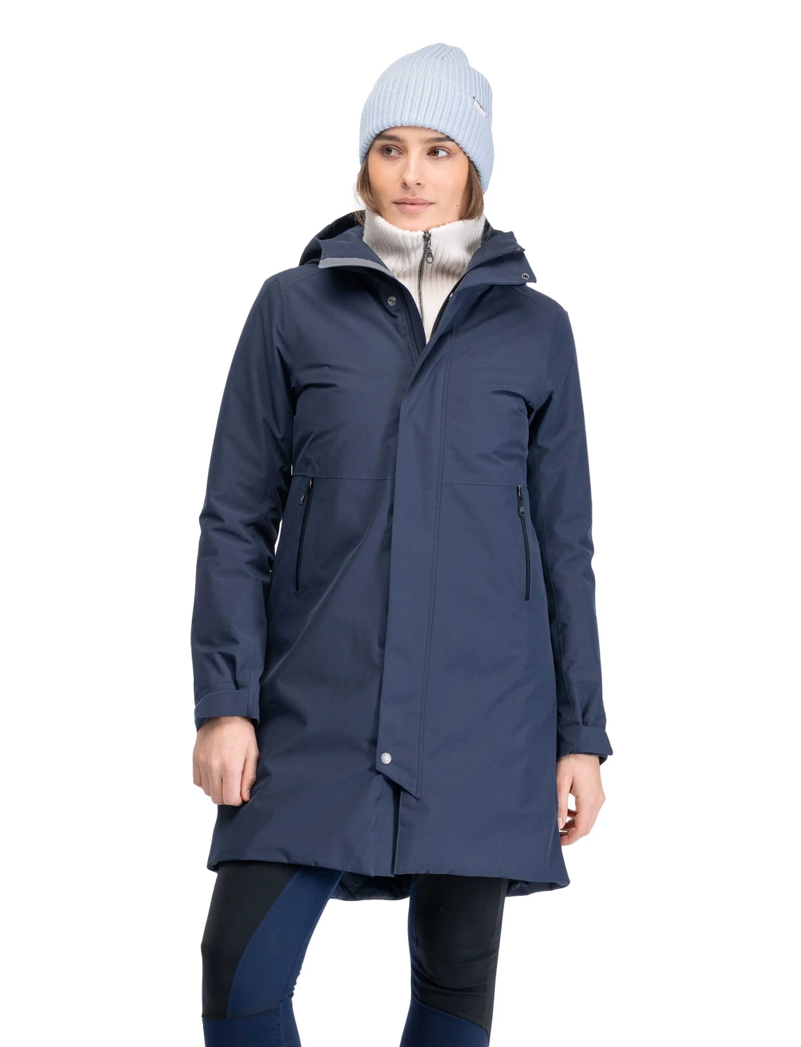 Bergans - Oslo Insulated Shell Coat Women - dark navy - 0