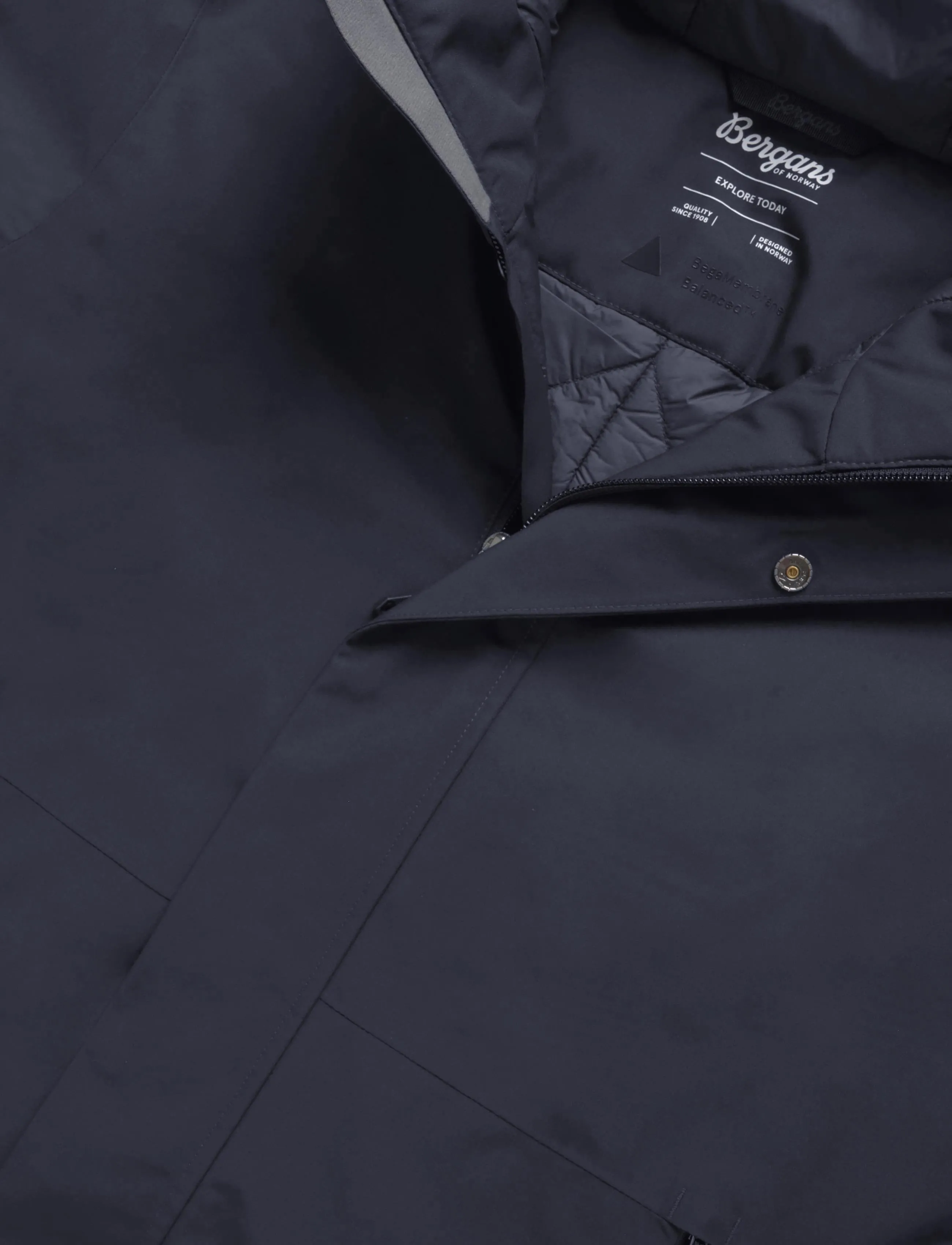 Bergans - Urban Insulated Shell Coat Women - voodriga mantlid - dark navy - 5