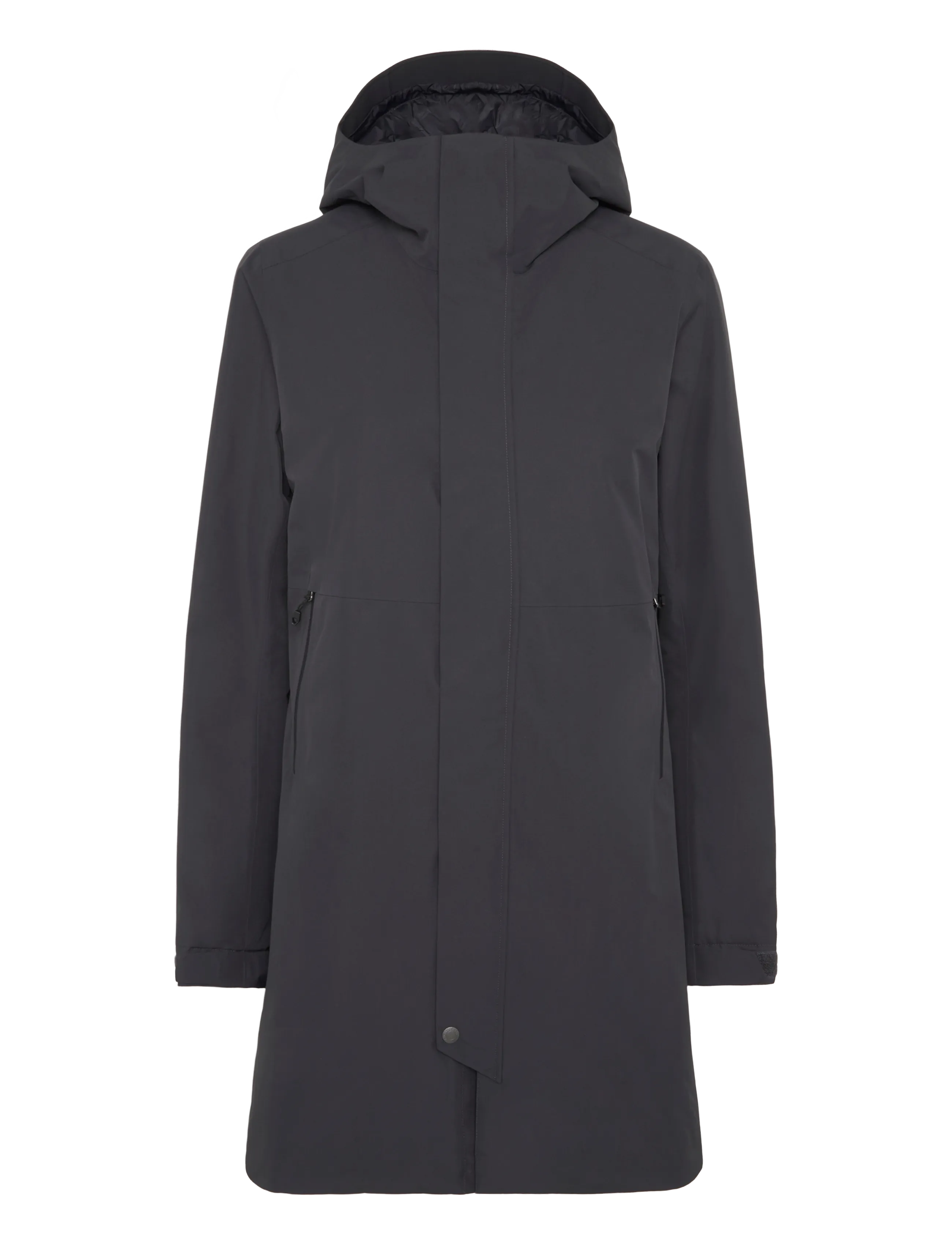 Bergans Oslo Insulated Shell Coat Women - Joped ja mantlid - DARK SHADOW GREY / grey