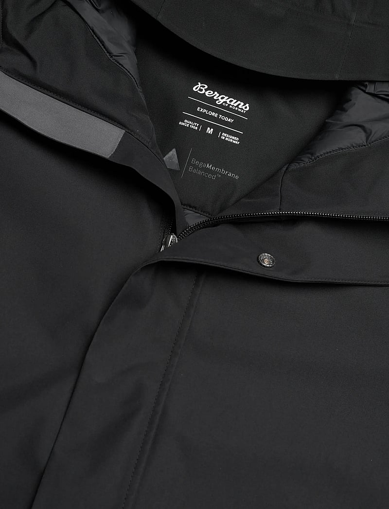 Bergans - Urban Insulated Shell Coat Men - vinterjackor - black - 2