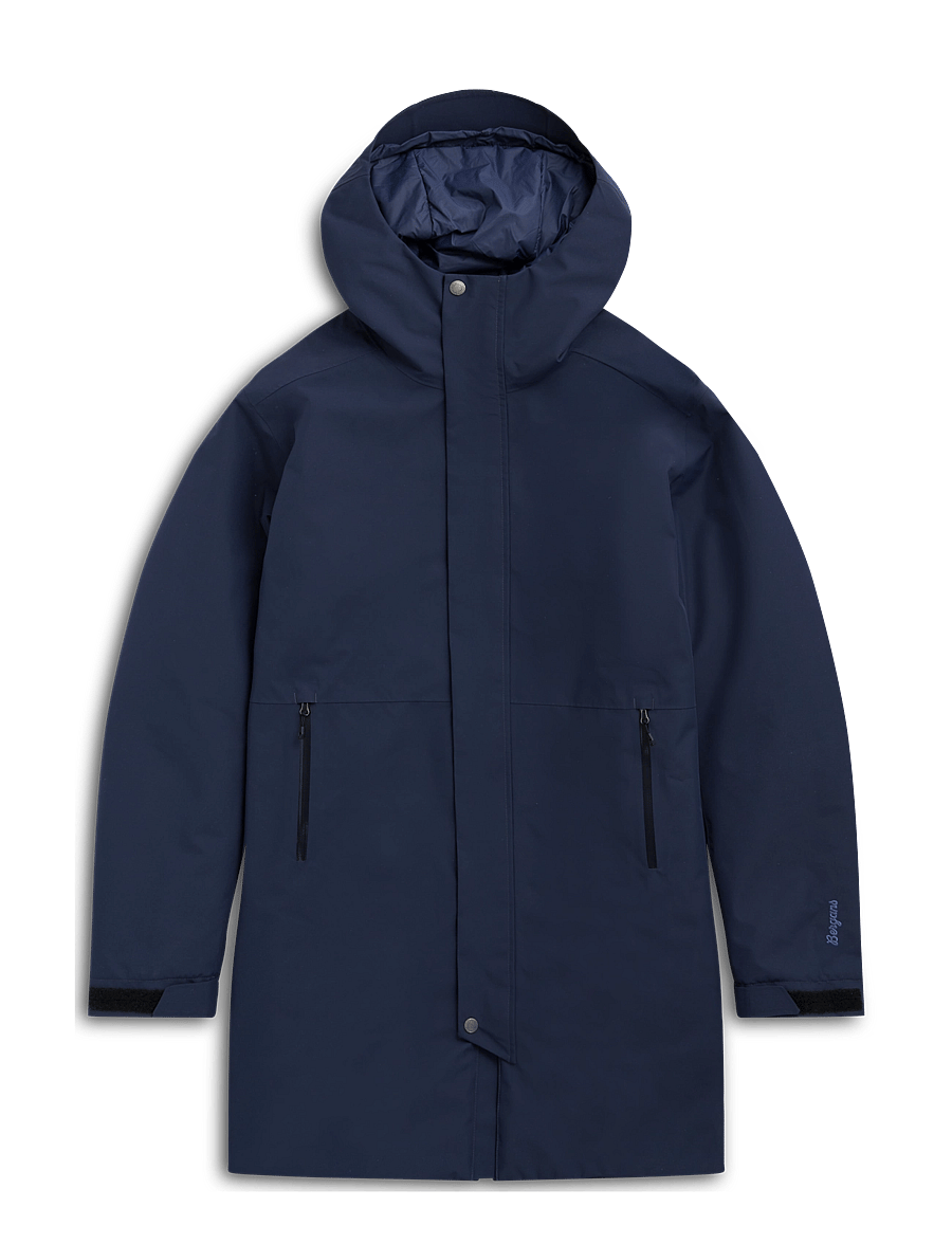 Bergans - Oslo Insulated Shell Coat Men - dark navy - 1