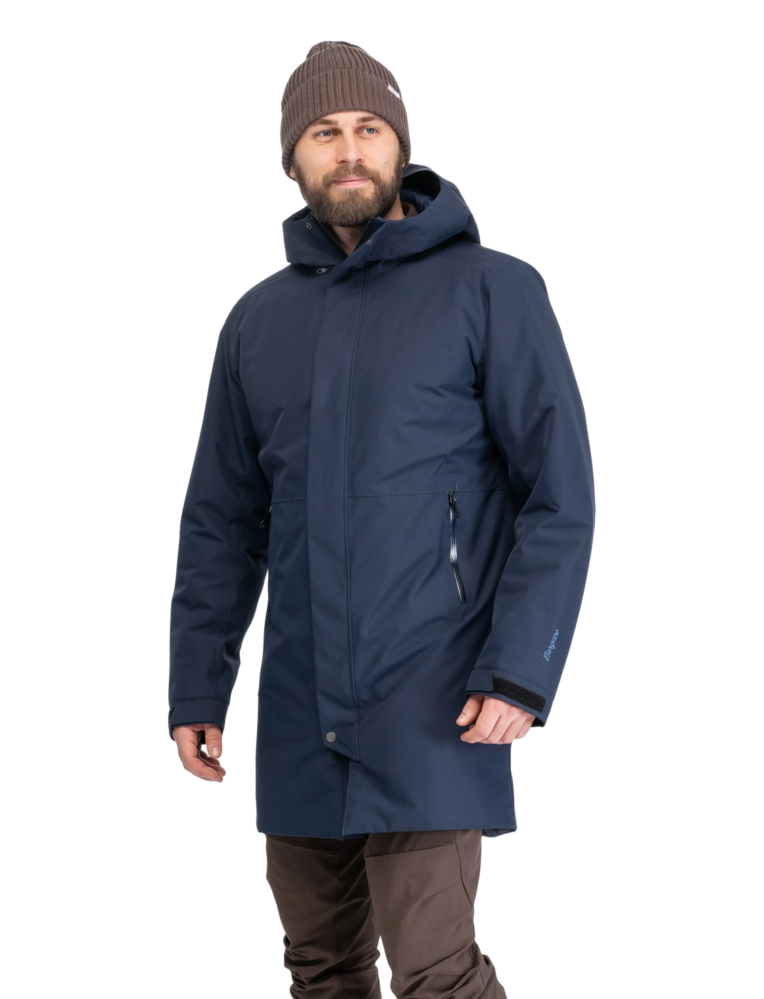 Bergans - Oslo Insulated Shell Coat Men - dark navy - 0