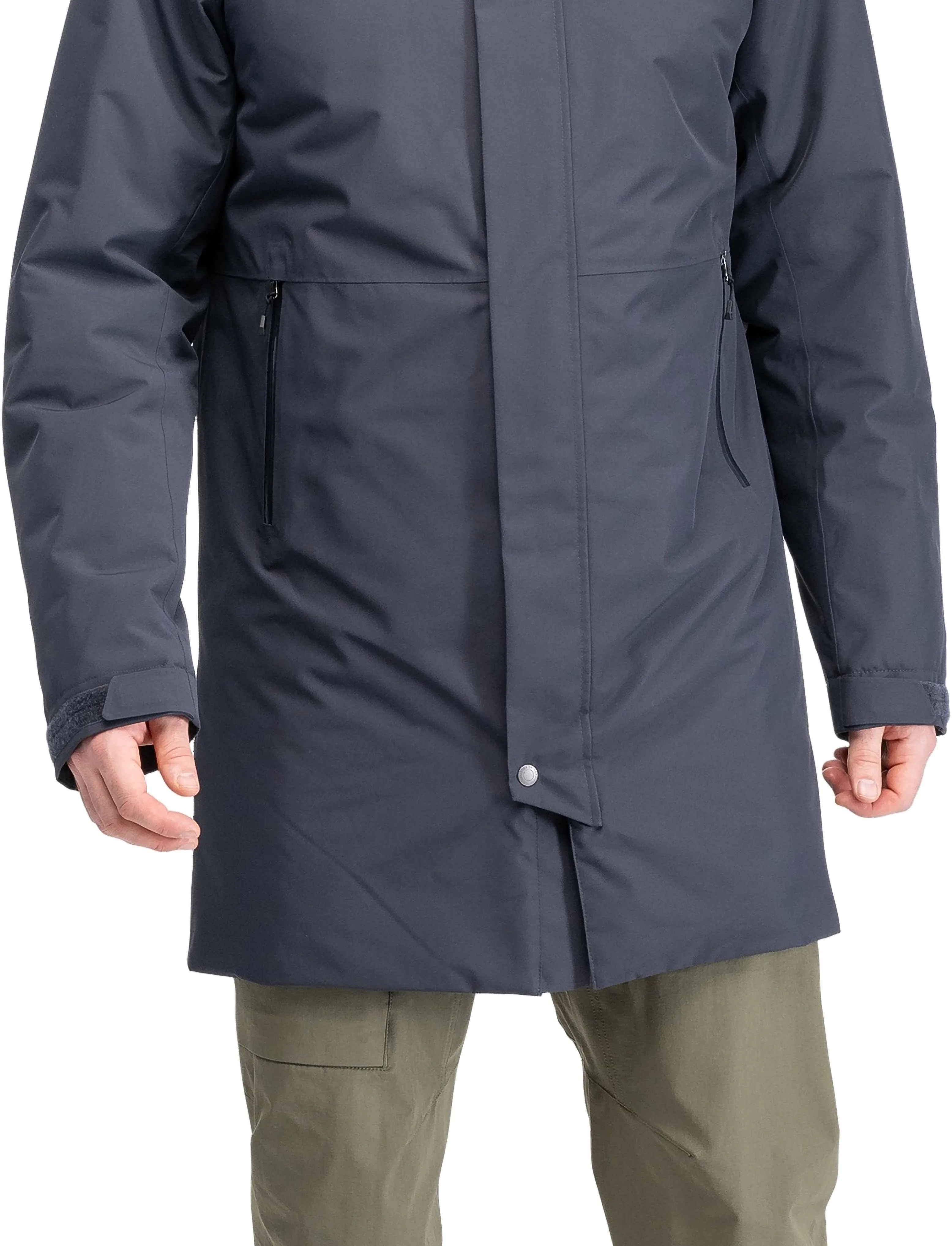 Bergans Oslo Insulated Shell Coat Men, Herren, Isolierter Shell Mantel, Grau, Gr.L