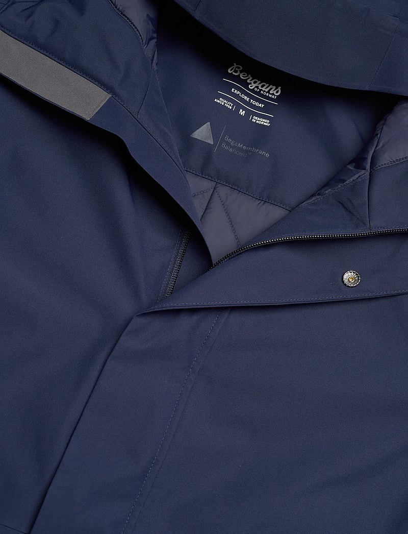 Bergans - Oslo Insulated Shell Coat Men - vinterjackor - navy blue - 2