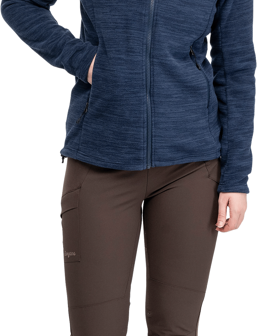 Bergans - Hareid Fleece Jacket Women - outdoor jacken - navy blue - 0