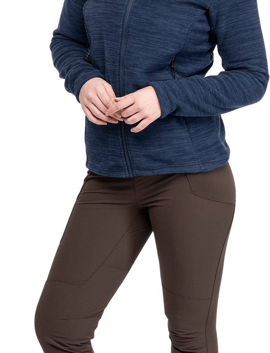 Bergans - Hareid Fleece Jacket Women - outdoor jacken - navy blue - 3
