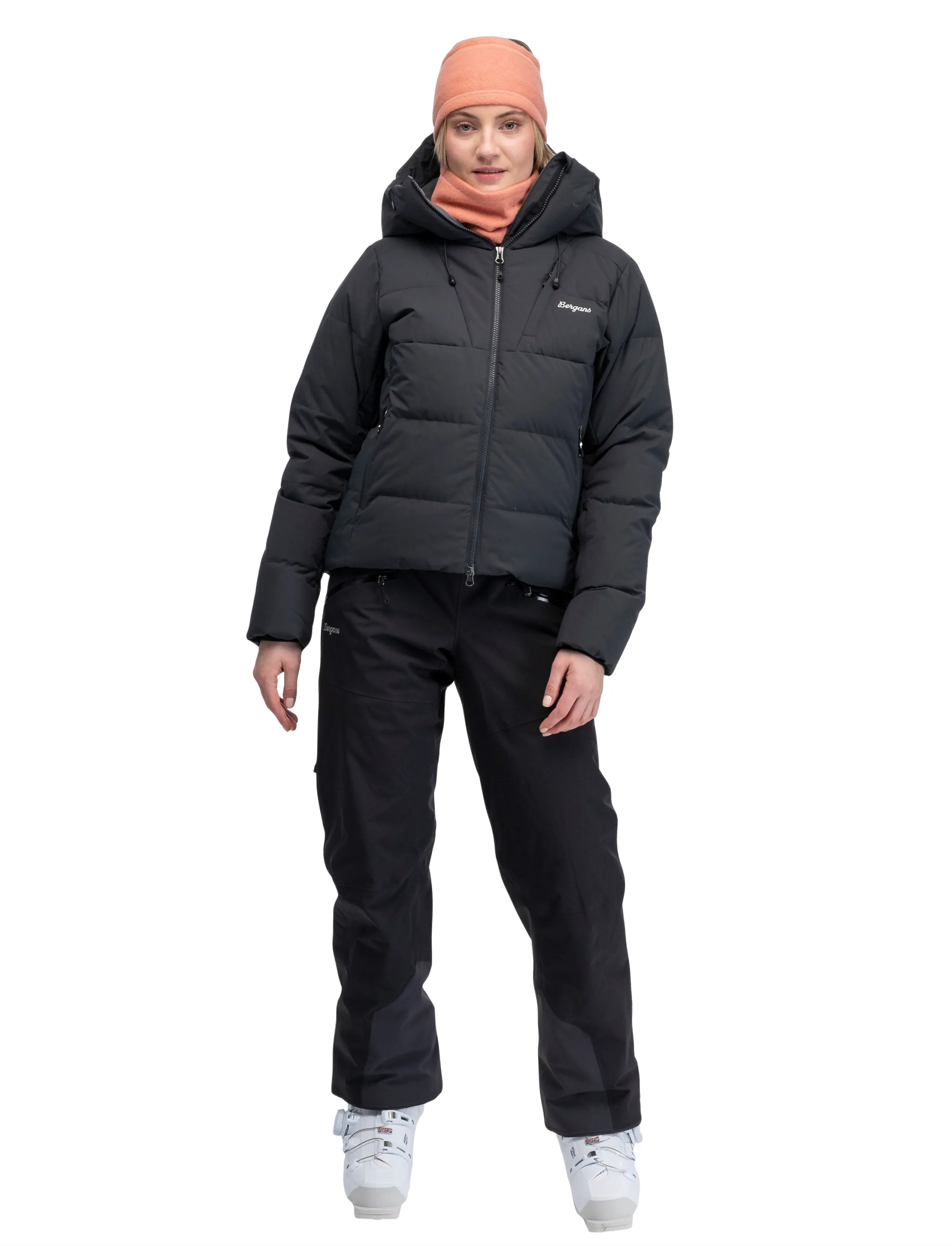 Bergans - Oppdal Down Jacket Women - ski-kleidung - dark shadow grey - 0