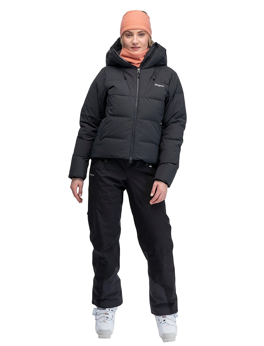 Bergans - Oppdal Down Jacket Women - ski-kleidung - dark shadow grey - 0
