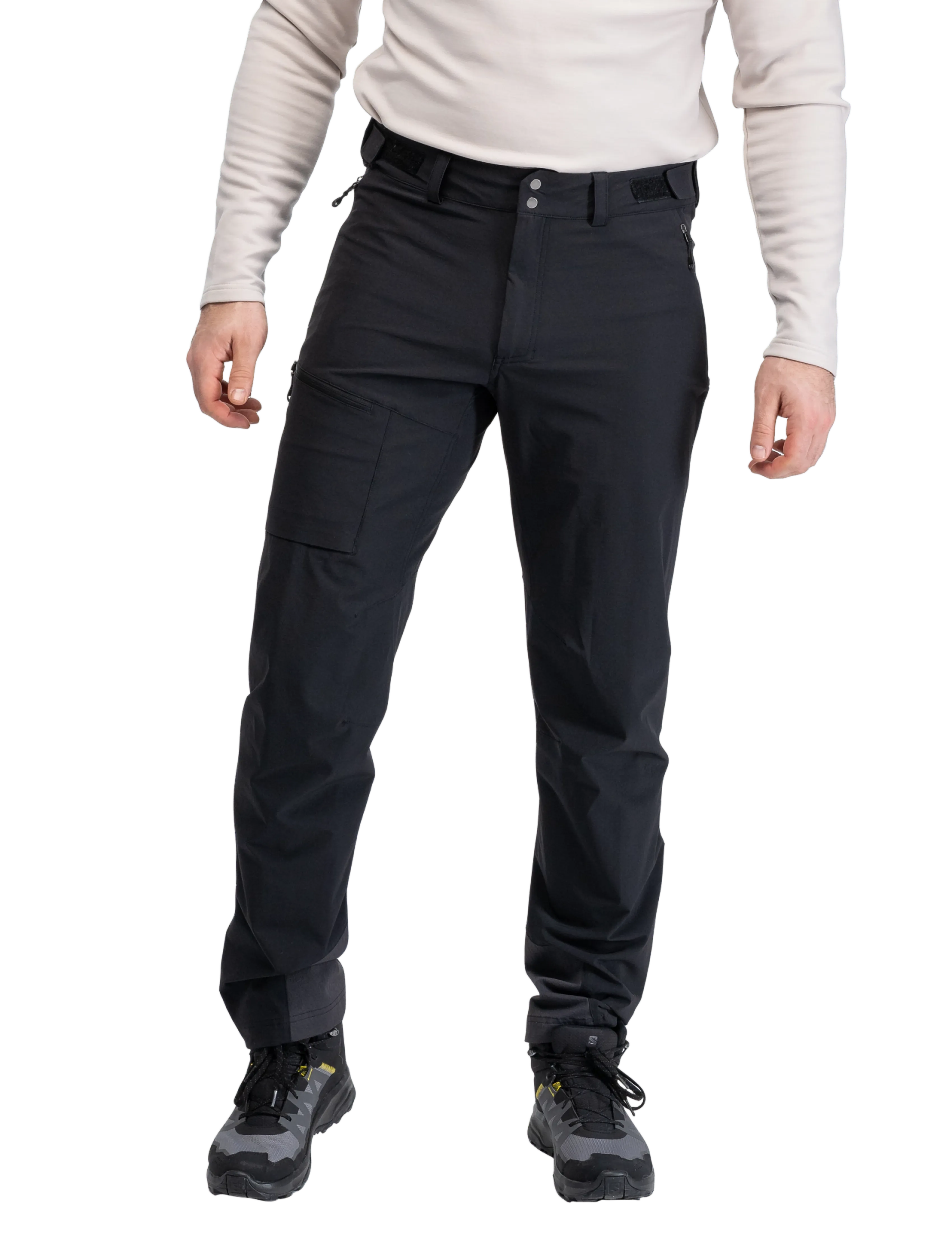 Bergans Breheimen Softshell Pants Men, Herren, Softshell Wanderhose, Schwarz, Gr.L