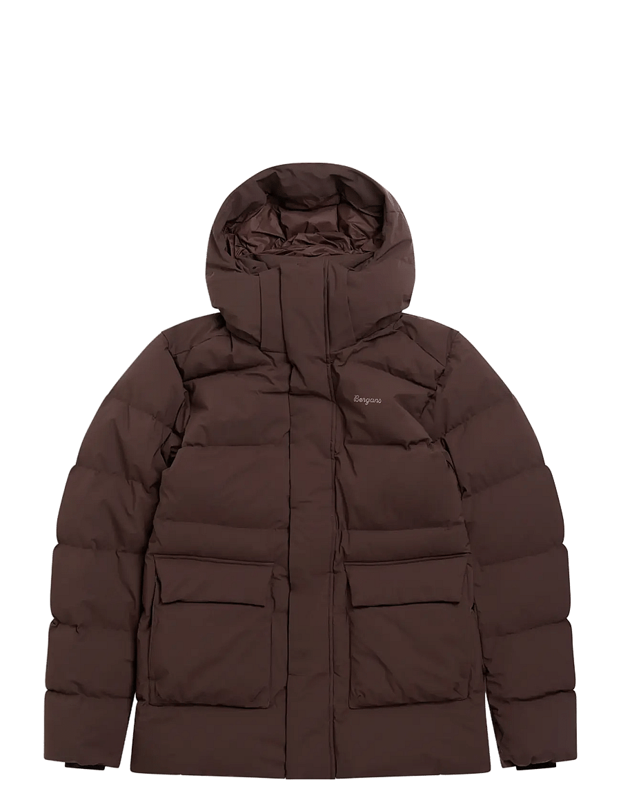 Bergans - Dyna Down Hood Jacket Men - daunenjacken - dark chocolate - 1