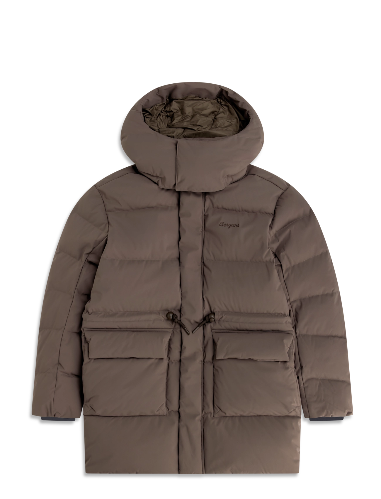 Bergans Dyna Down Hood Jacket Women - Outdoor - HOT COCOA / brown
