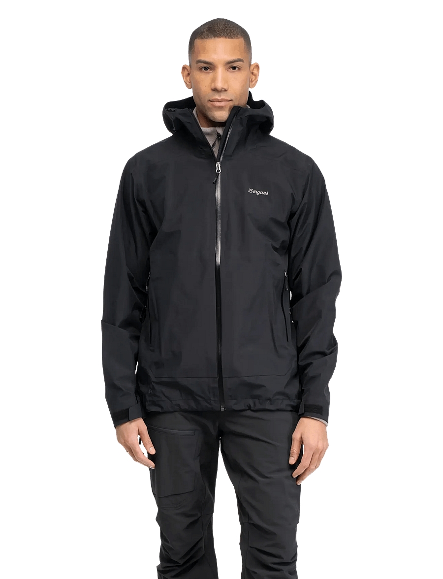 Bergans - Essentials 3L Shell Jacket Men - outdoor jackets - black - 0