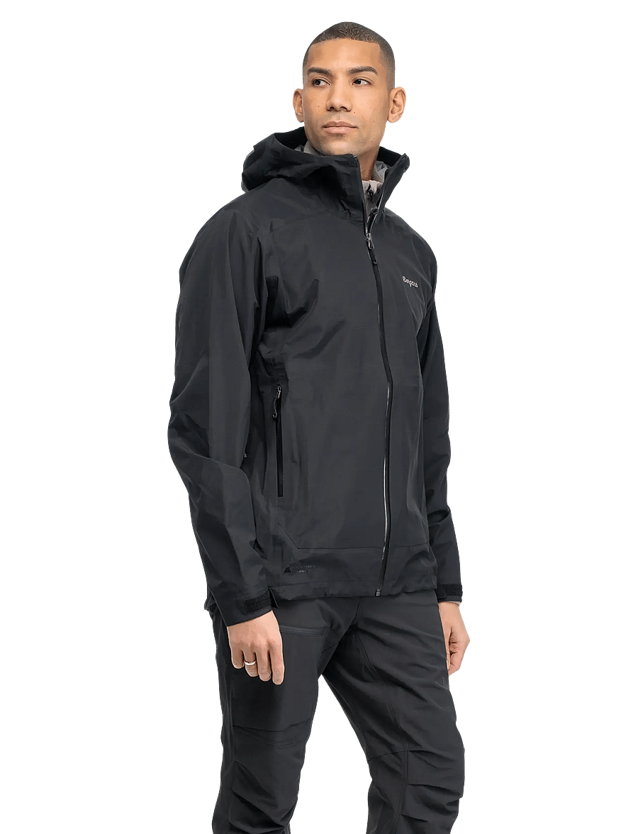 Bergans - Essentials 3L Shell Jacket Men - outdoor jackets - black - 2