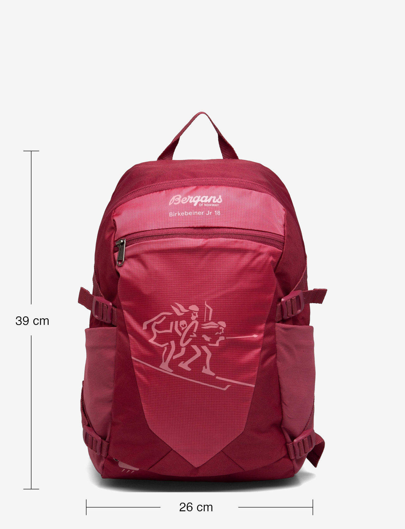 Bergans - Birkebeiner Jr 18 - dark creamy rouge/creamy rouge - 4