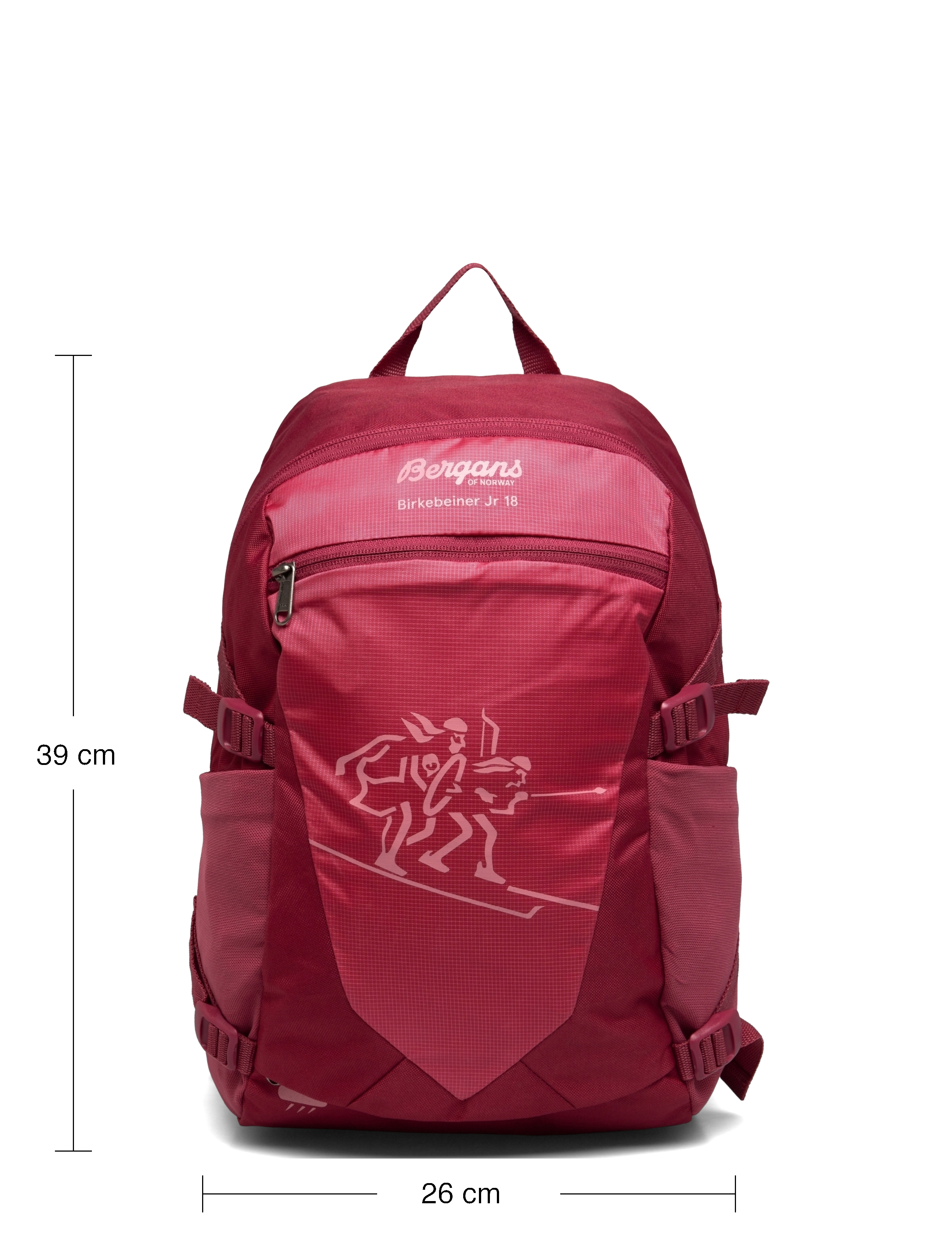 Bergans - Birkebeiner Jr 18 - dark creamy rouge/creamy rouge - 4