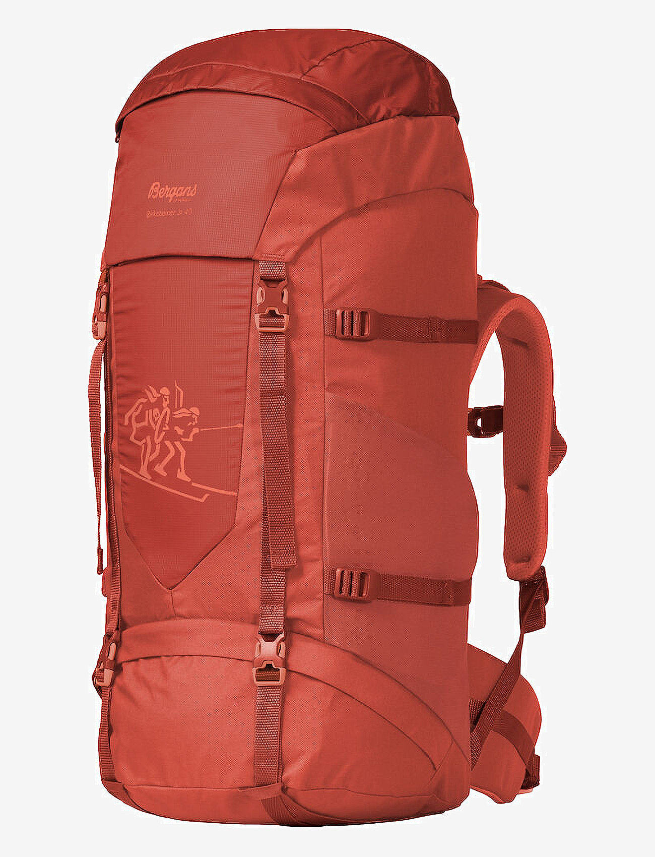 Bergans Daypack 40l Bergans Birkebeiner Jr 40 Brick/fiesta 40l