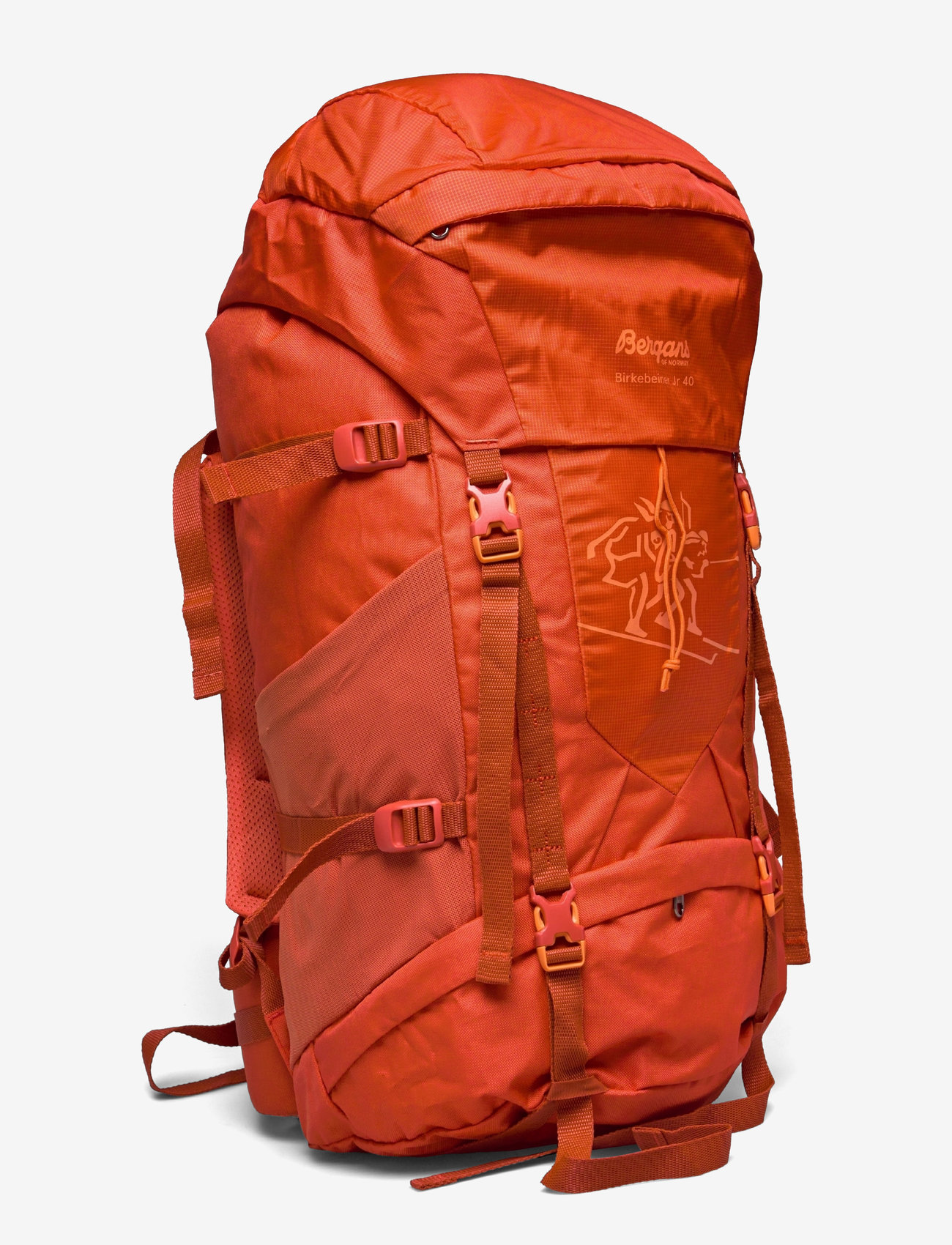 Bergans - Birkebeiner Jr 40 Brick/Fiesta 40L - brick/fiesta - 2