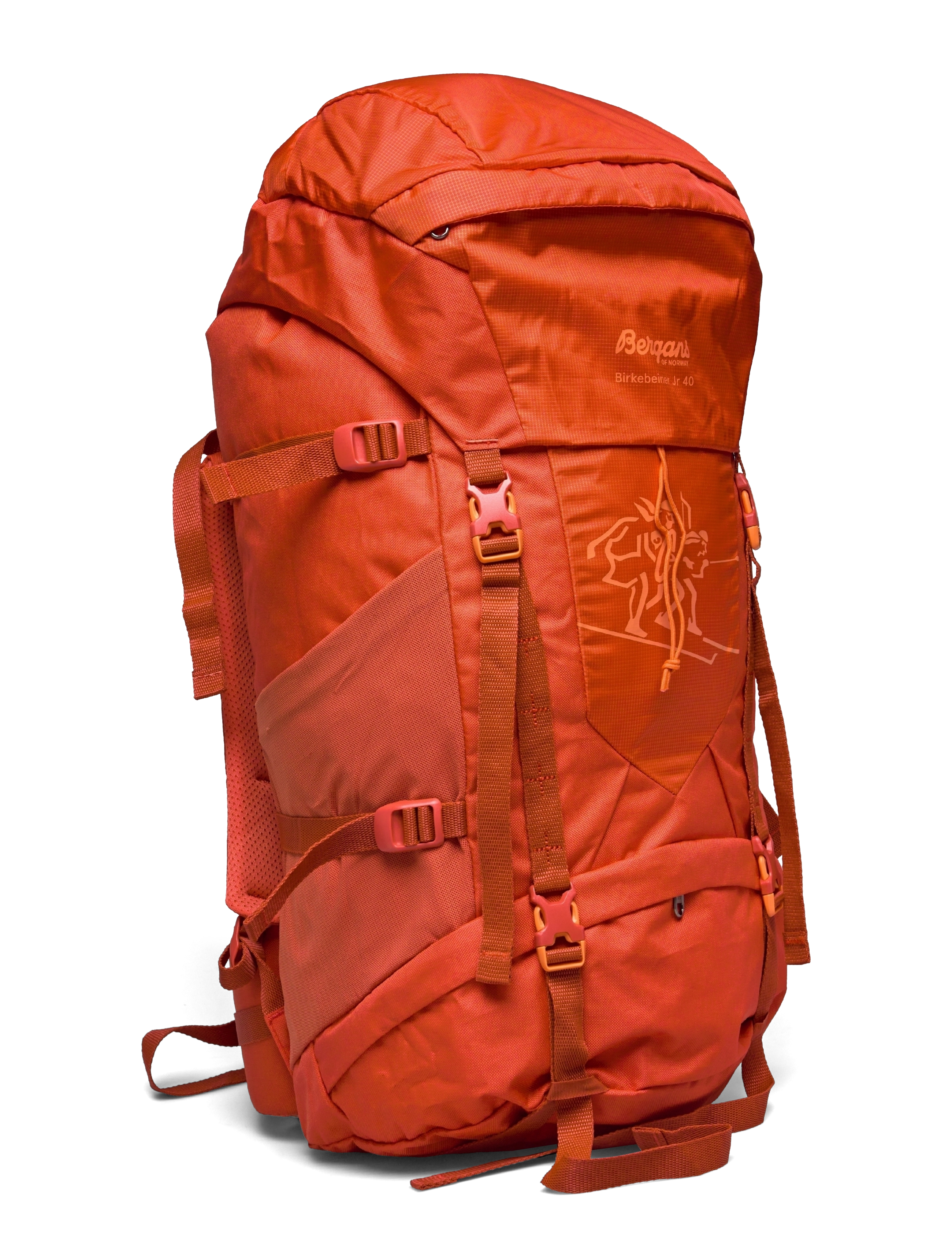 Bergans - Birkebeiner Jr 40 Brick/Fiesta 40L - brick/fiesta - 2