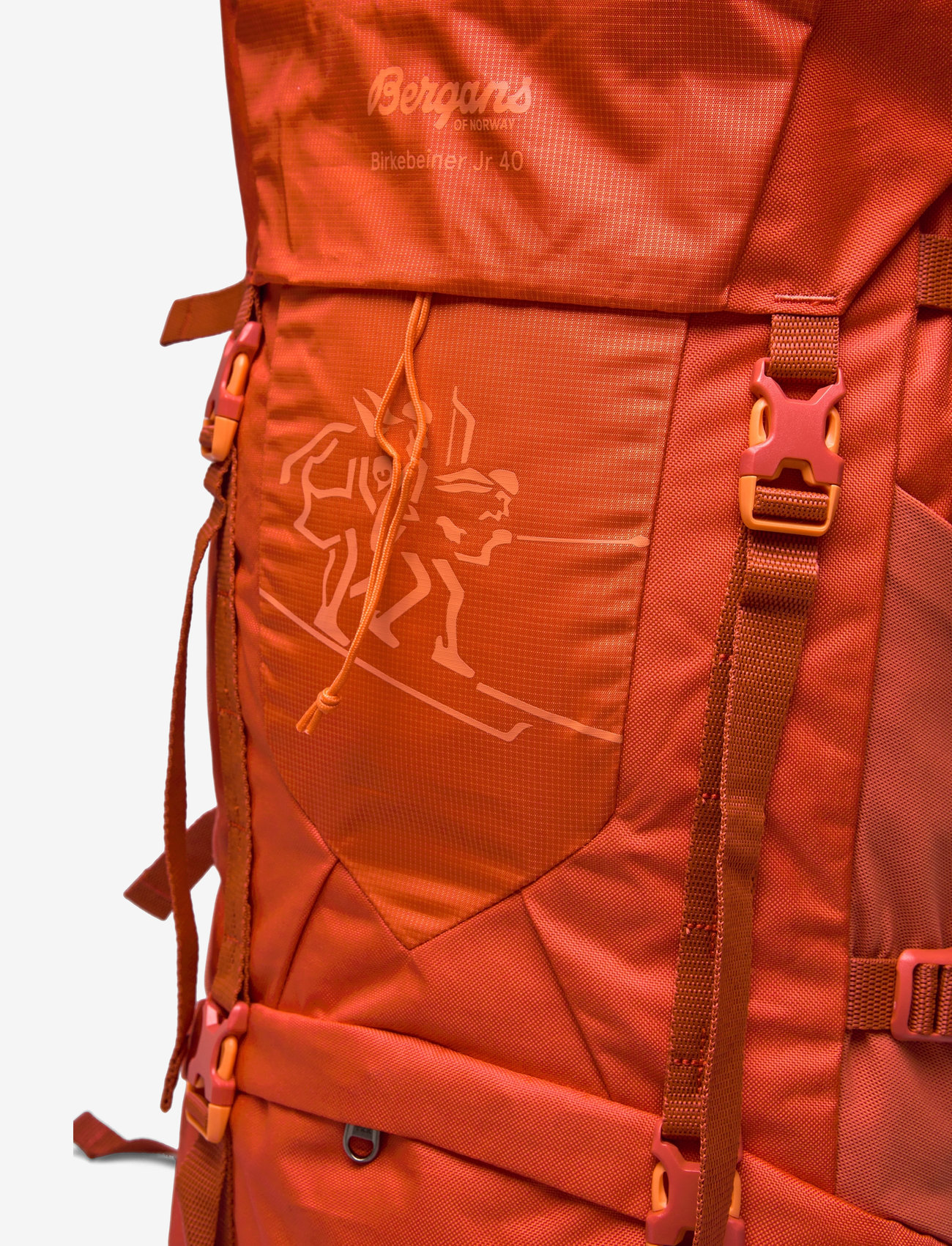 Bergans - Birkebeiner Jr 40 Brick/Fiesta 40L - brick/fiesta - 3