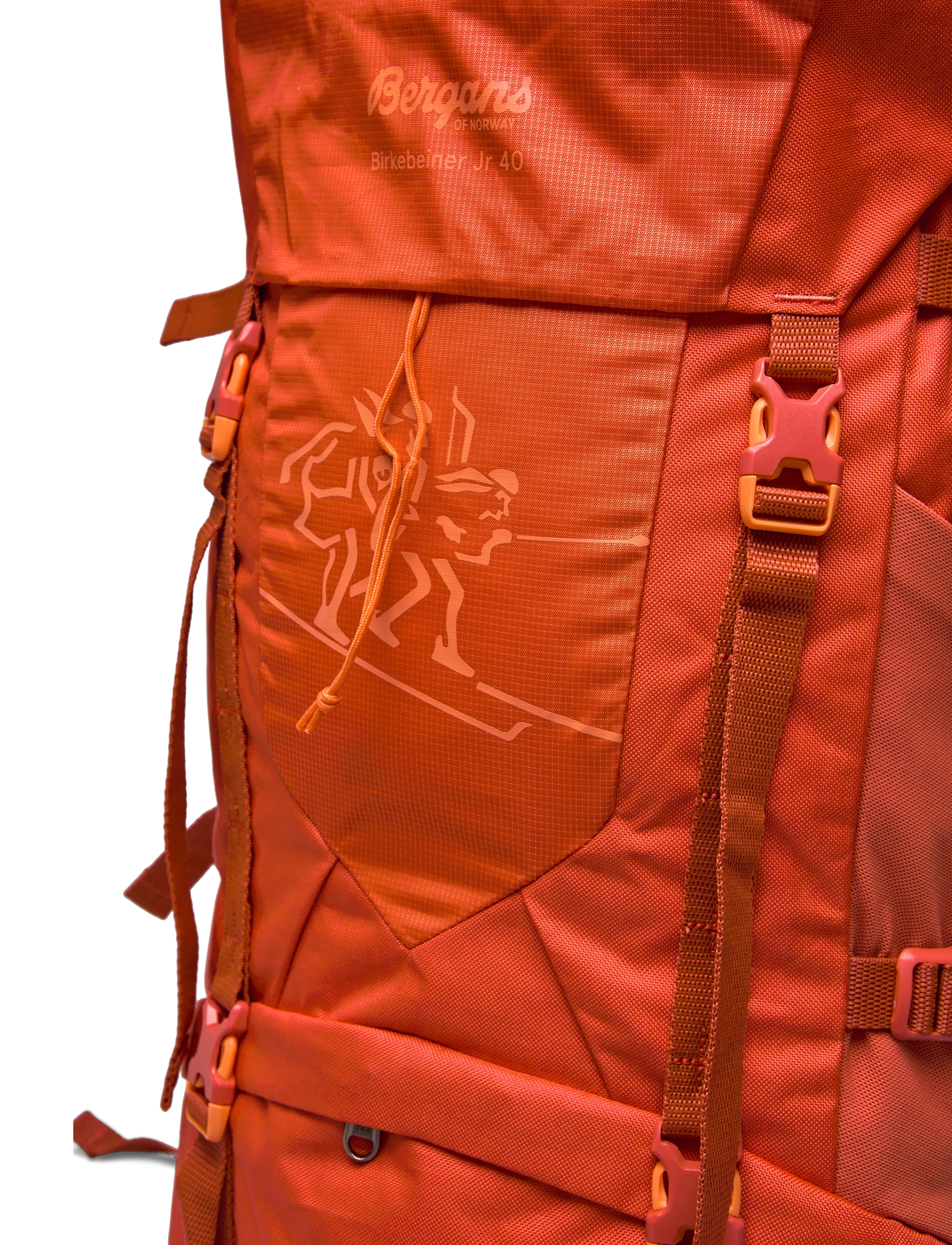 Bergans - Birkebeiner Jr 40 Brick/Fiesta 40L - brick/fiesta - 3