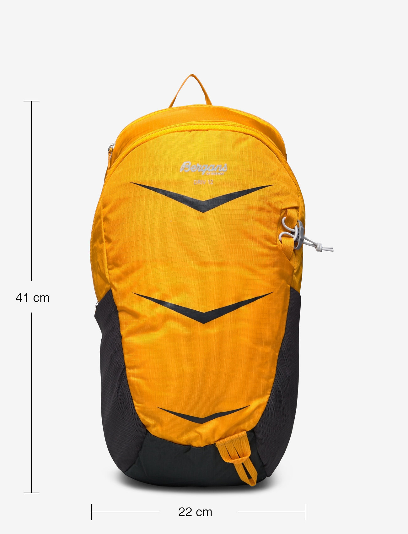 Bergans - Driv 12 - backpacks - mango yellow/solid charcoal - 4