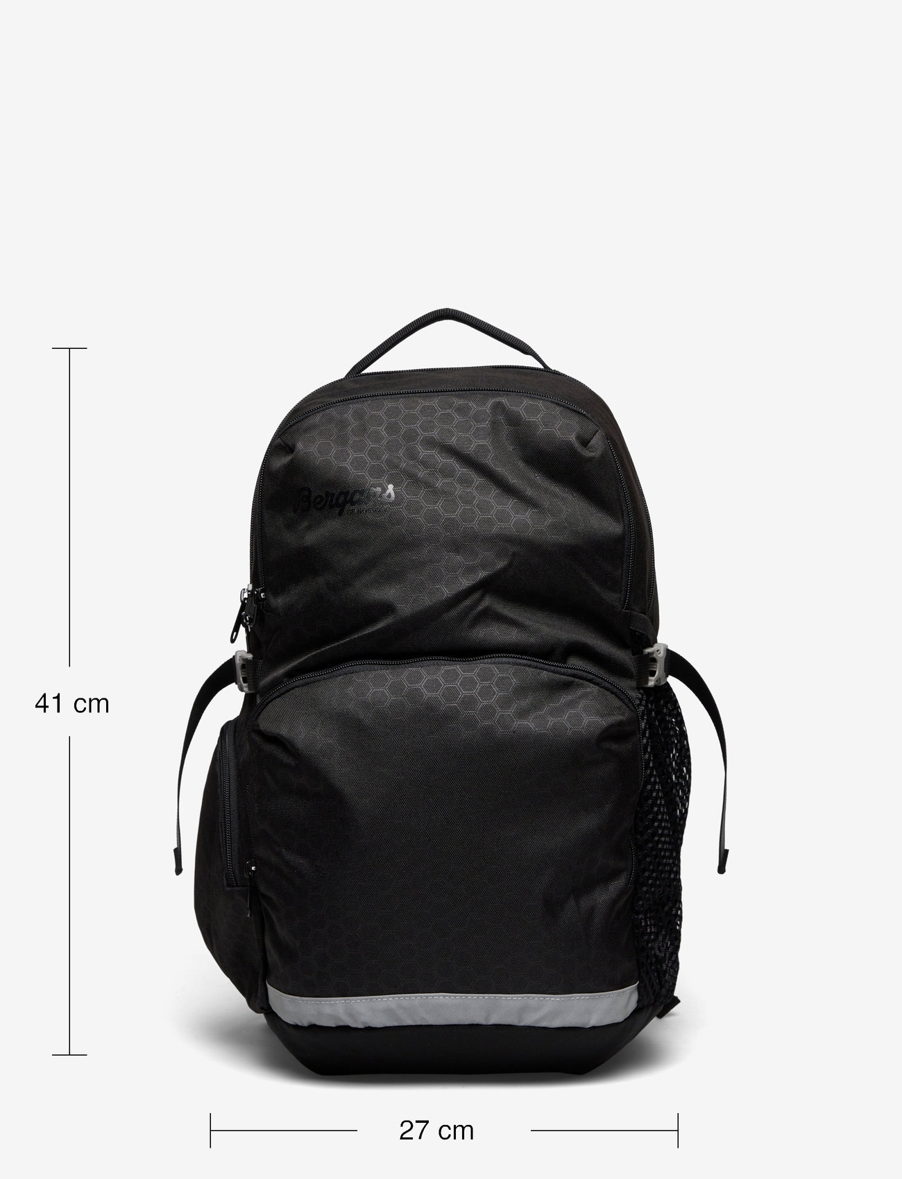 Bergans - 2Go 32L MidnightBlue Square 32 - black hexagon - 4