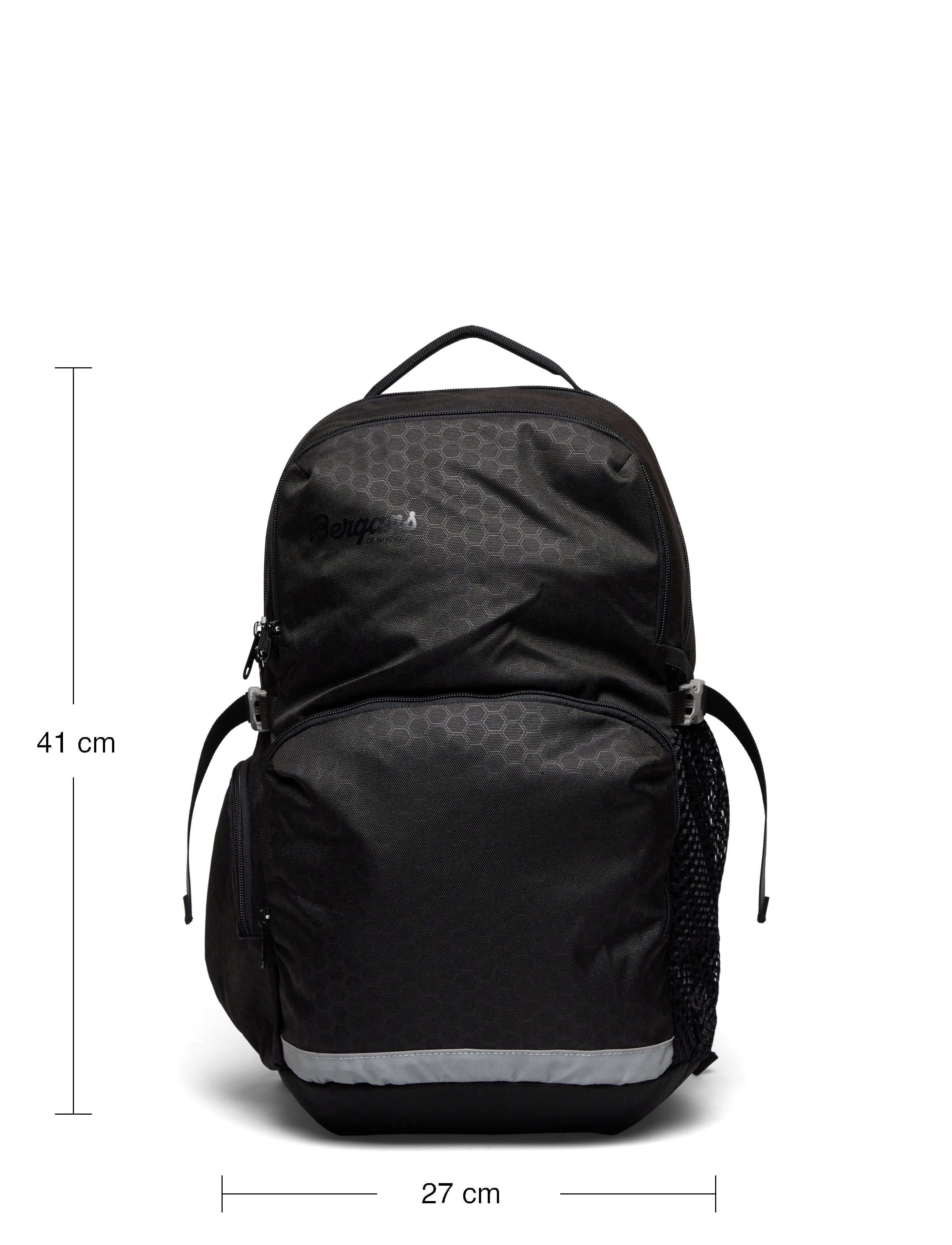 Bergans - 2Go 32L MidnightBlue Square 32 - black hexagon - 4