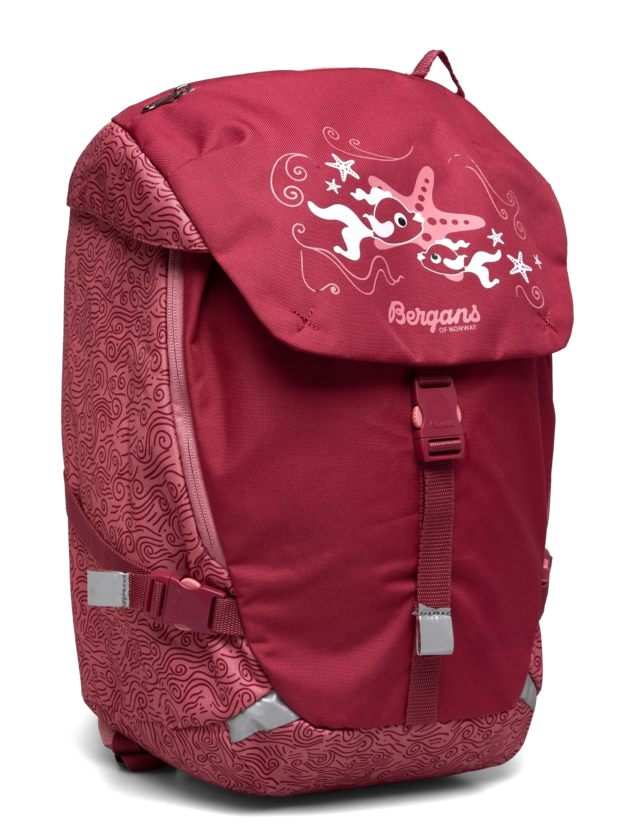 Bergans - Aksla 24 Lid Dark Riviera Blue Topo 24L - creamy rouge waves - 2
